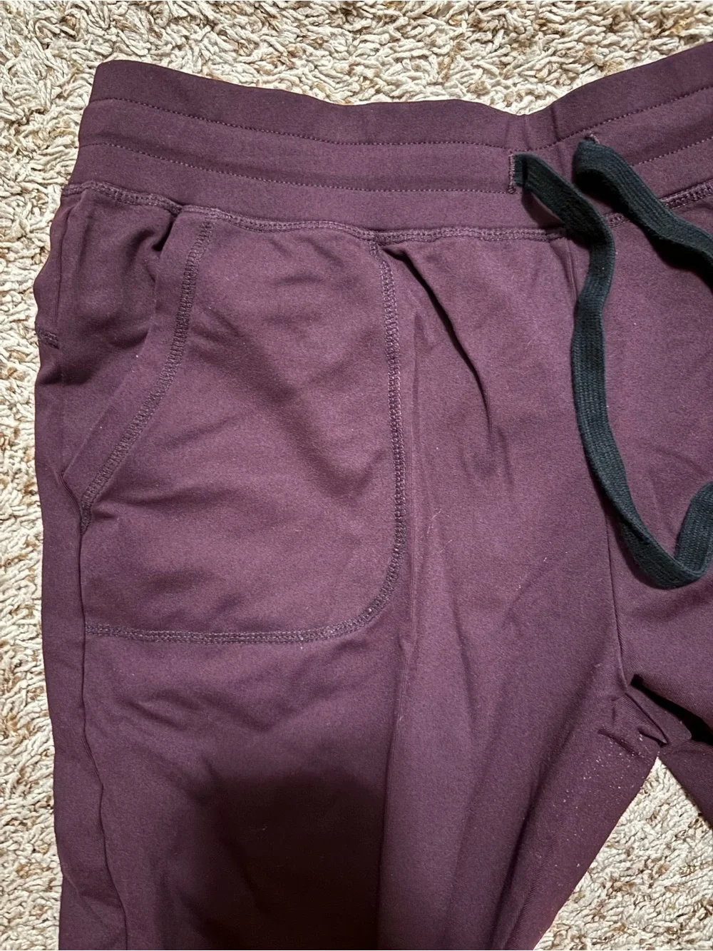 ZYIA Women’s Deep Burgundy Jogger Pants